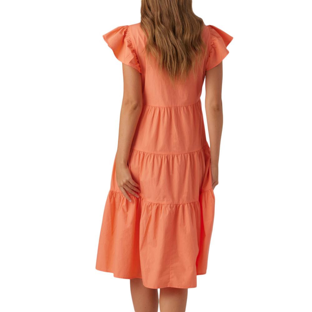 Vero Moda Maternity Robe de Grossesse Corail Femme Vero Moda Marternity Jarlotte