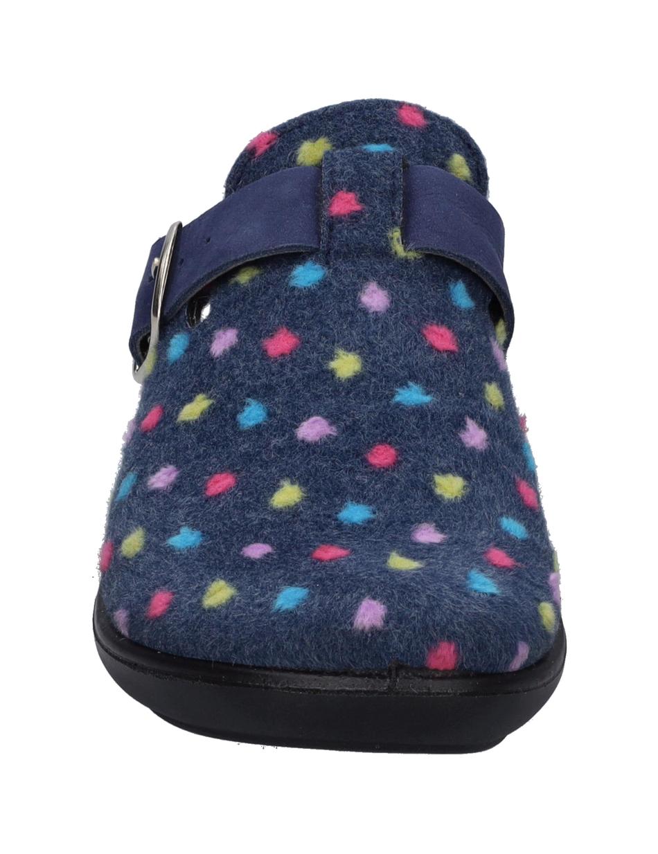 Hausschuh Korsika 352, jeans-multi