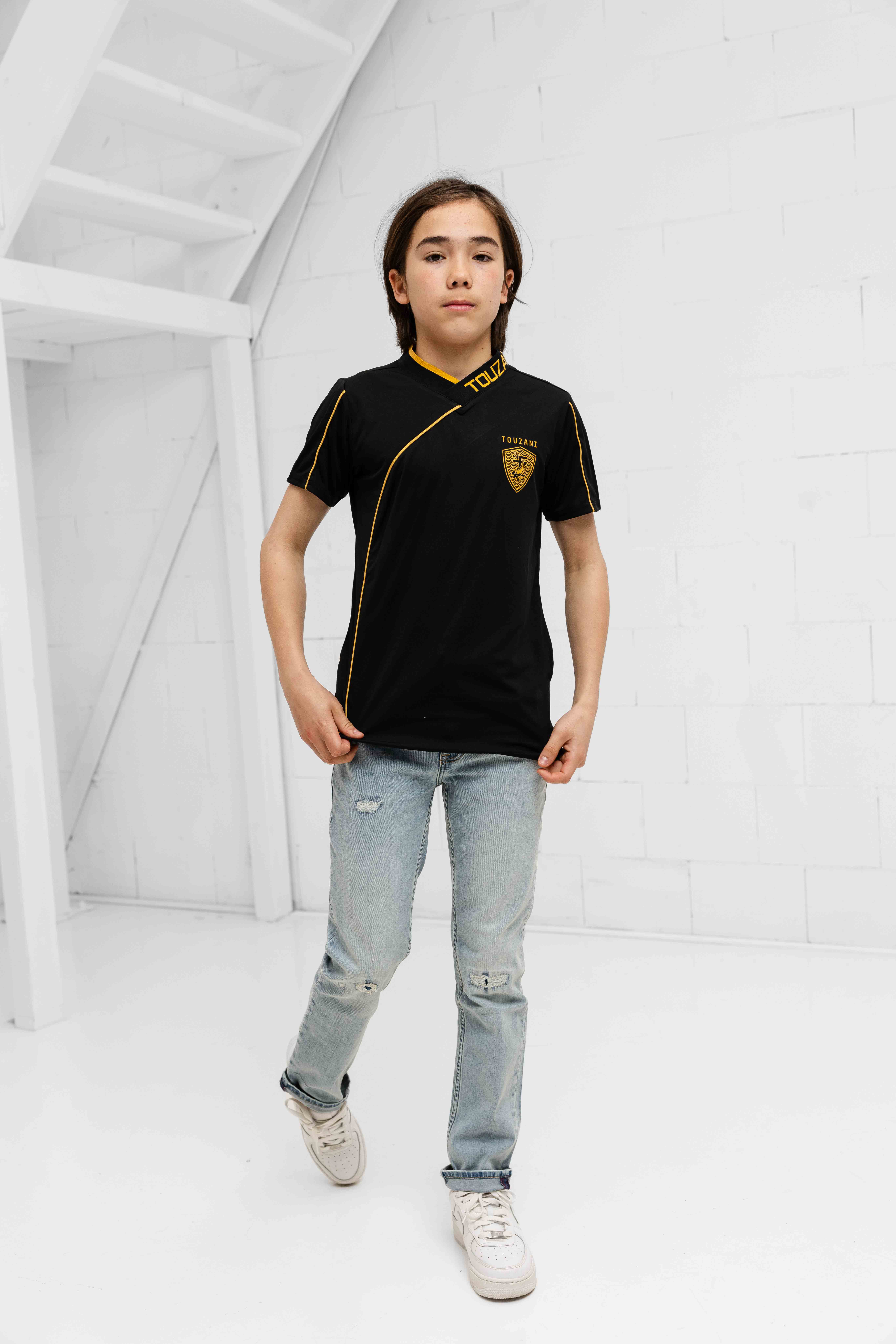 Touzani Kohaku T-Shirt Kids Zwart