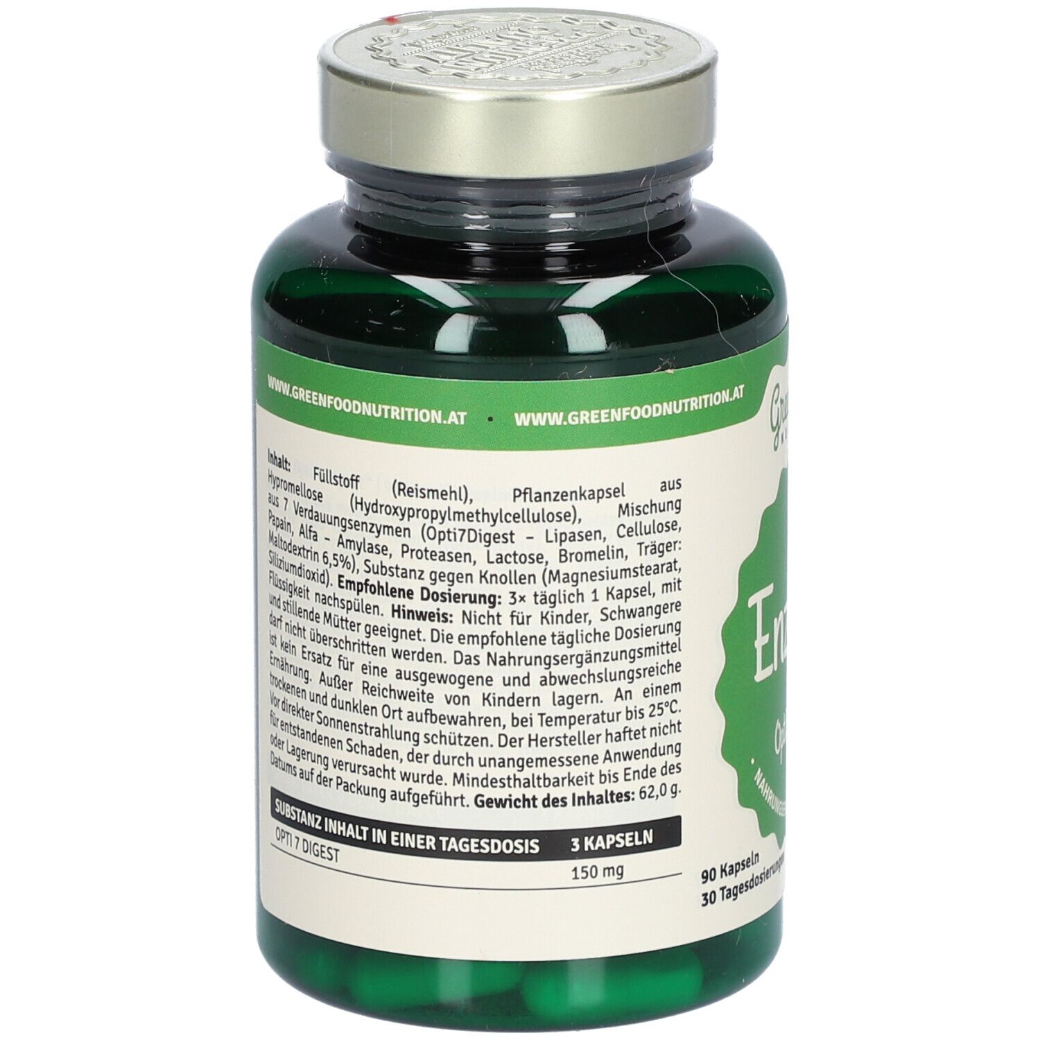 GreenFood Nutrition Enzyme Opti7 Digest