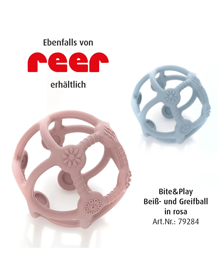 Greifling BITE & PLAY BALL in blau