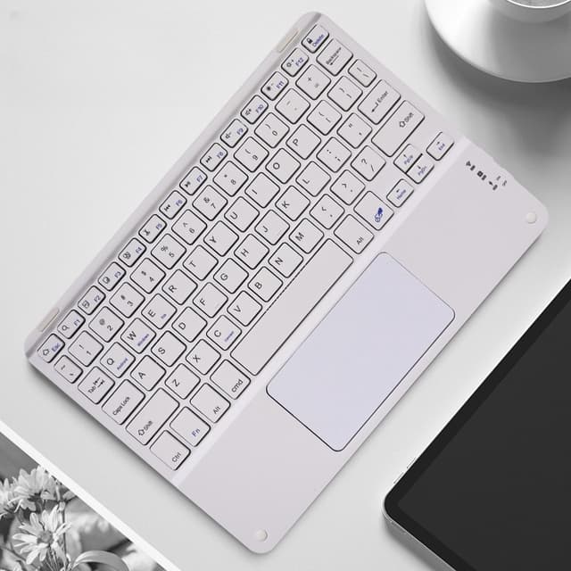 Trådløst touchpad-tastatur til tablets Sort L