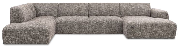 U bank Taupe MB-67.056 Verona B380 x D222 x H78 cm