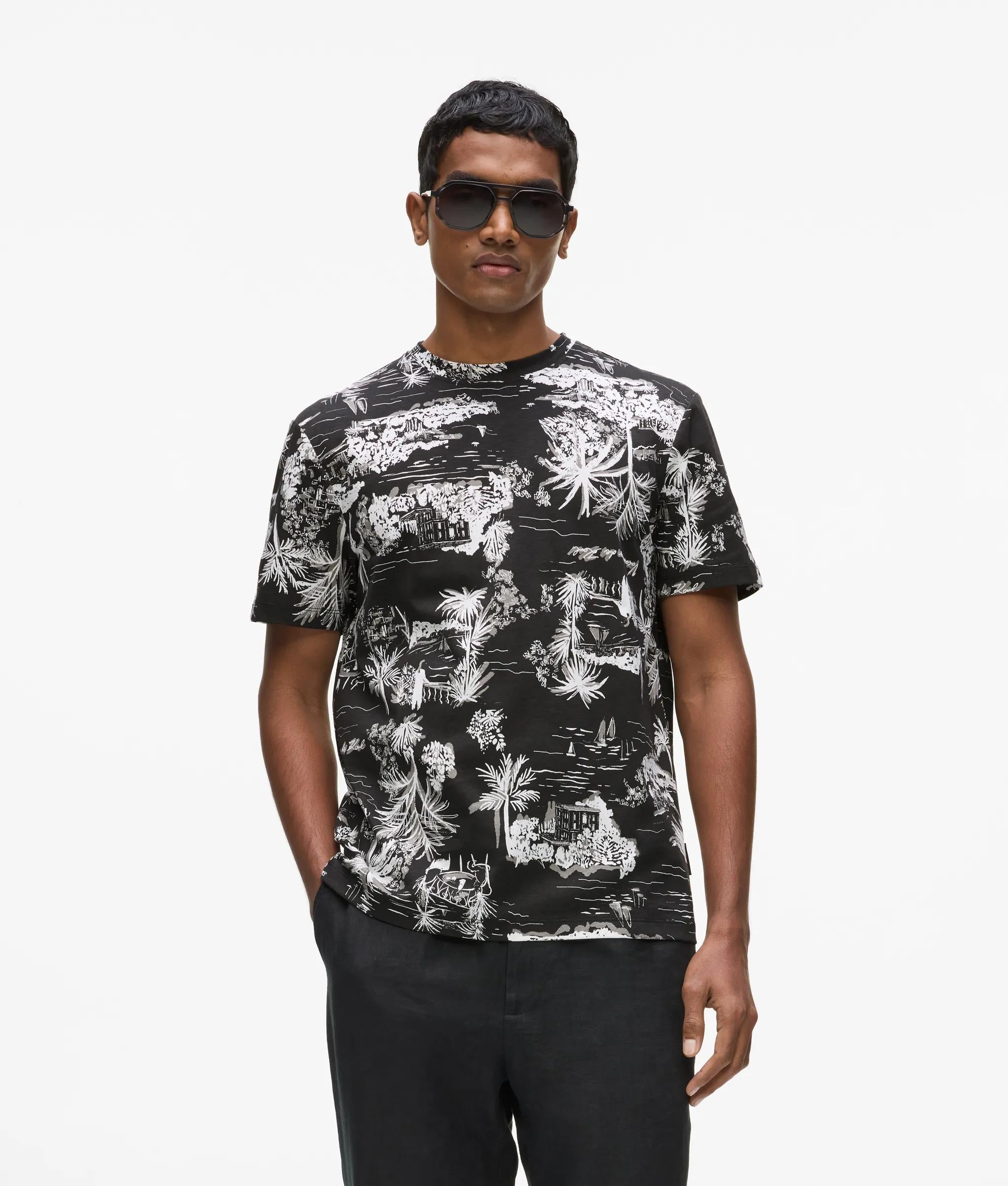 Villa la Vigie t-shirt met opdruk