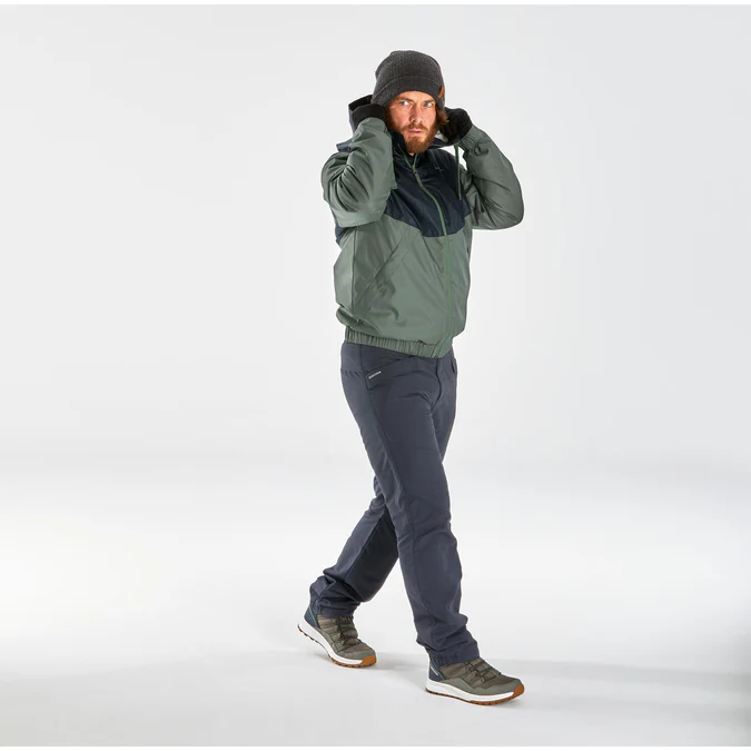 Decathlon Quechua - Jaqueta de inverno impermeável masculina Quechua SH100