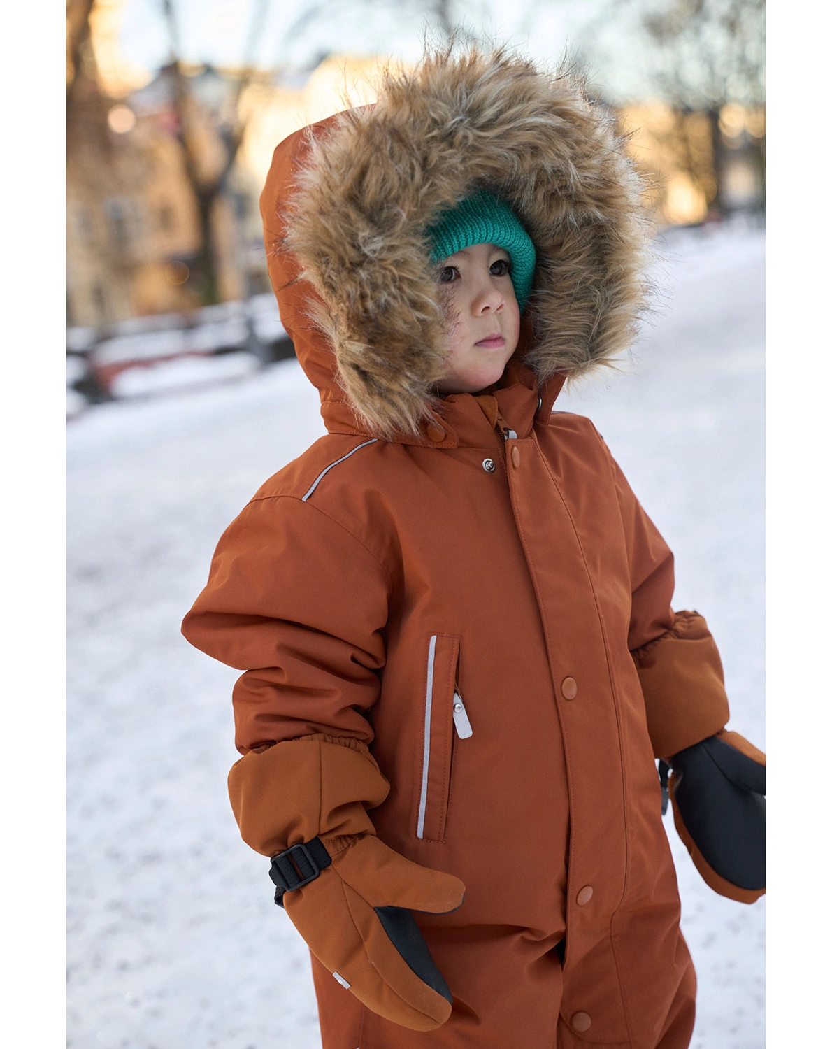 Schneeanzug REIMATEC GOTLAND in cinnamon brown