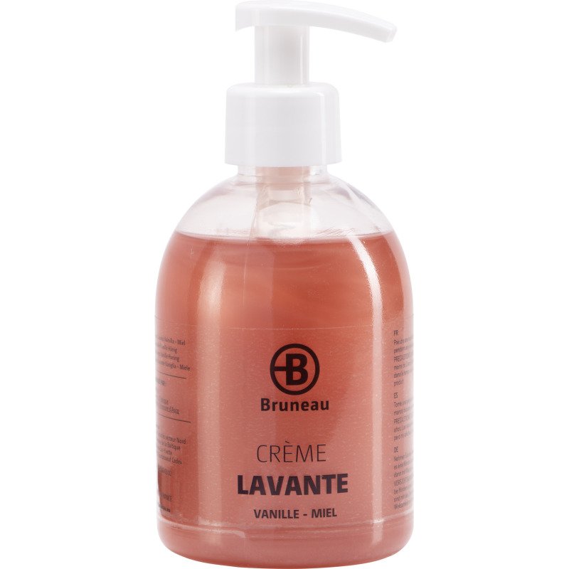 Crème lavante Bruneau vanille miel - Flacon de 300 ml