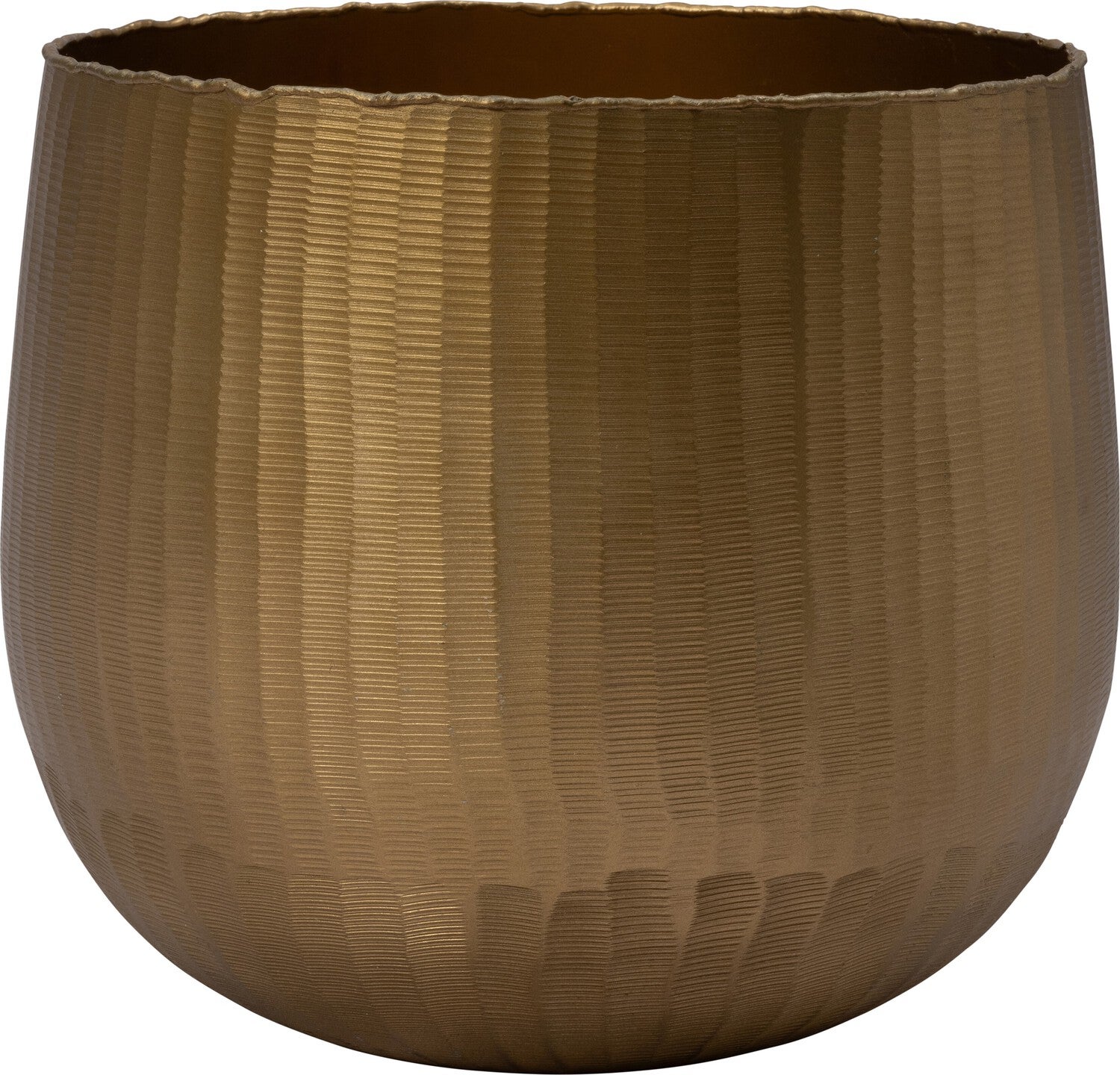 Intratuin bloempot Celest goud D 18 H 16 cm