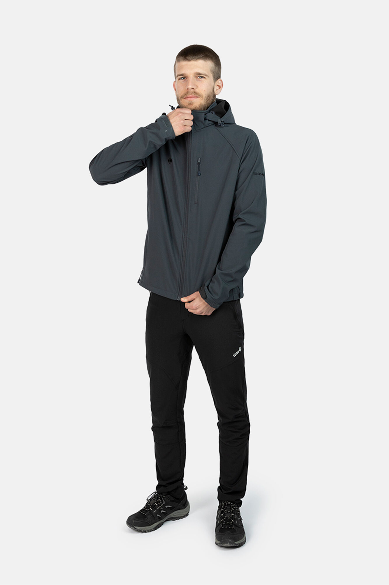 Jaqueta Softshell Masculina - Cinza