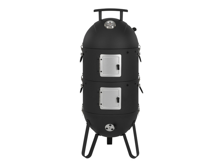 3in1 verticale houtskool rookoven