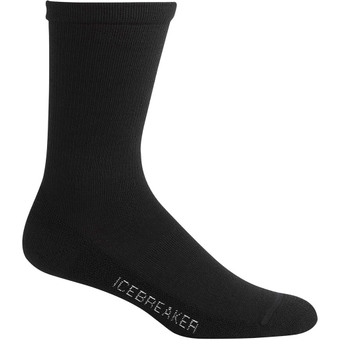 Icebreaker Lifestyle Light Crew Socken Black Damen