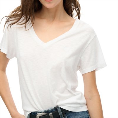 Tee-shirt à manches courtes femme Studios Slub SUPERDRY