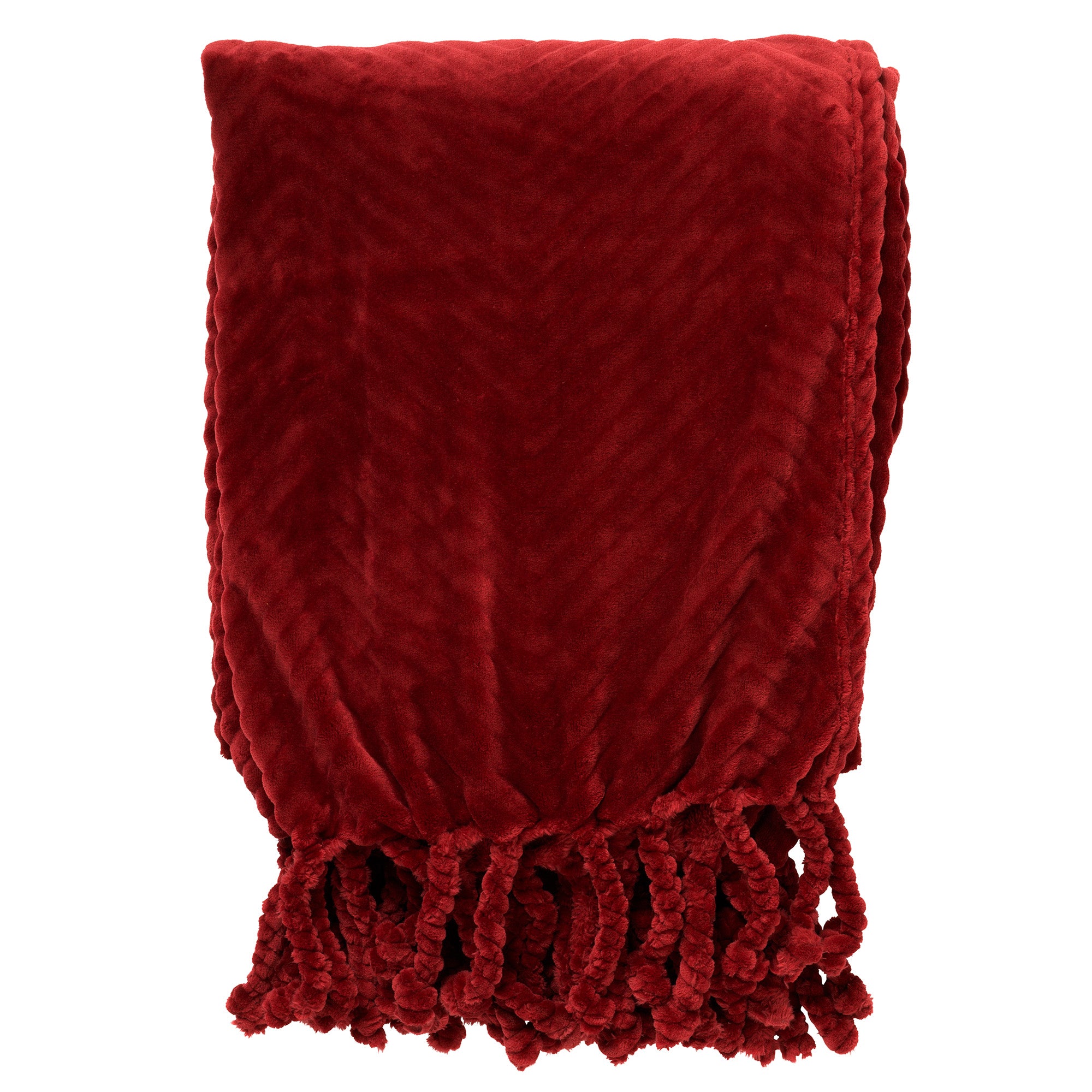 Dutch Decor plaid ZIGGY - 140x180 cm Merlot