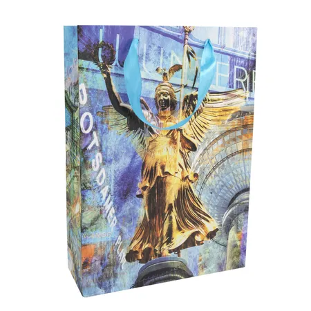 Idena Geschenktasche matt Berlin 25x34,5cm FSC-Mix