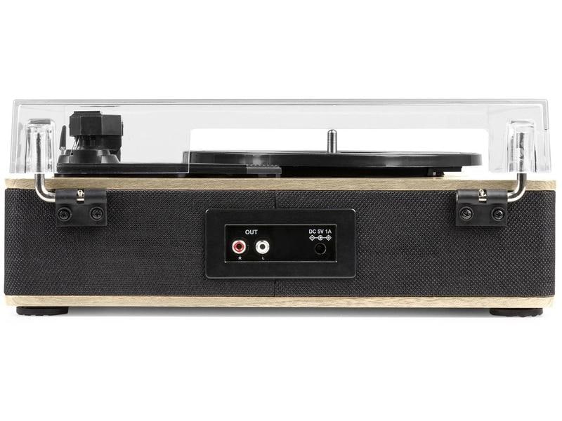 Fenton Plattenspieler RP161LW Hellbraun Retroplattenspieler mit Bluetooth