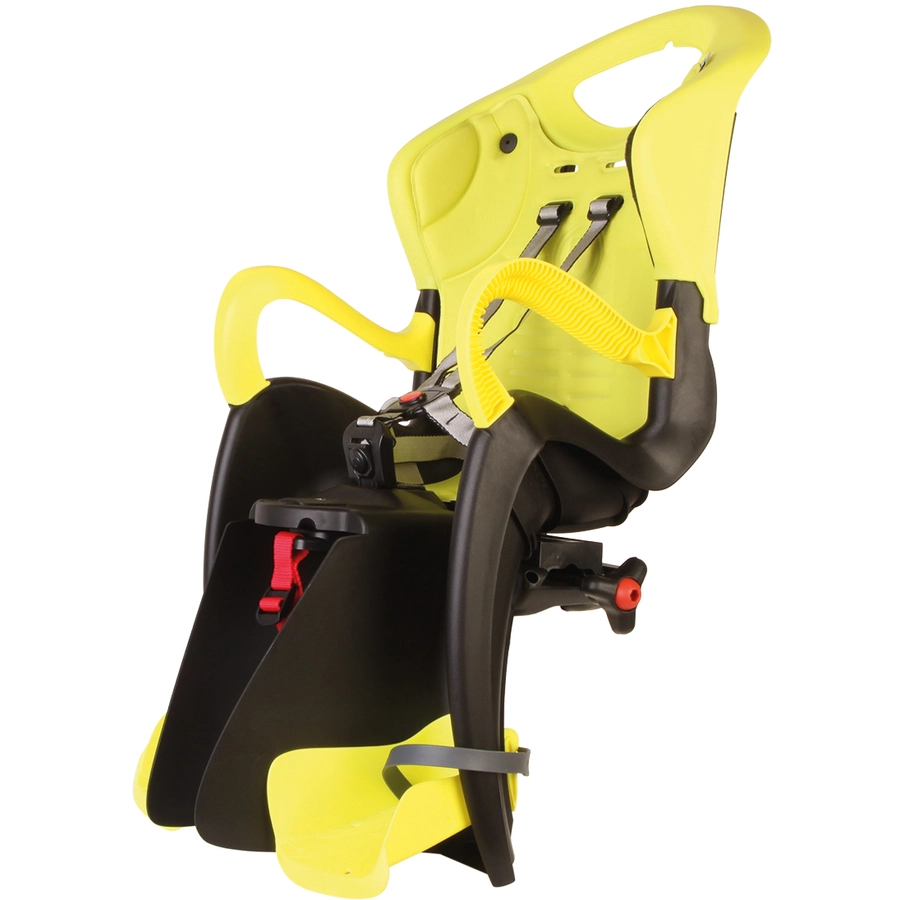 BELLELLI Kindersitz Fahrrad Tiger rack mount Yellow HI VIZ