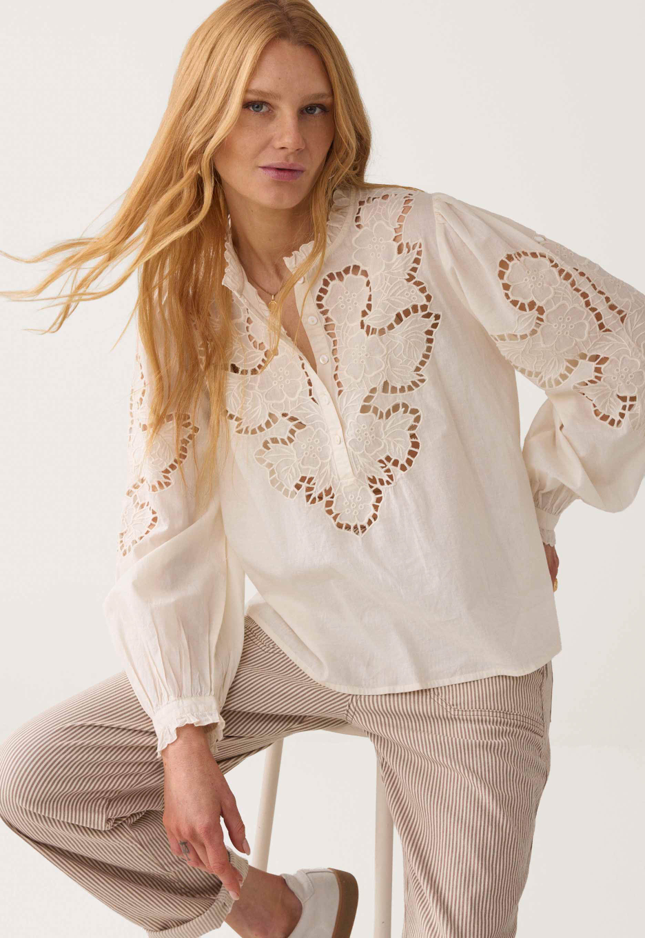 Summum Embroidered Blouse