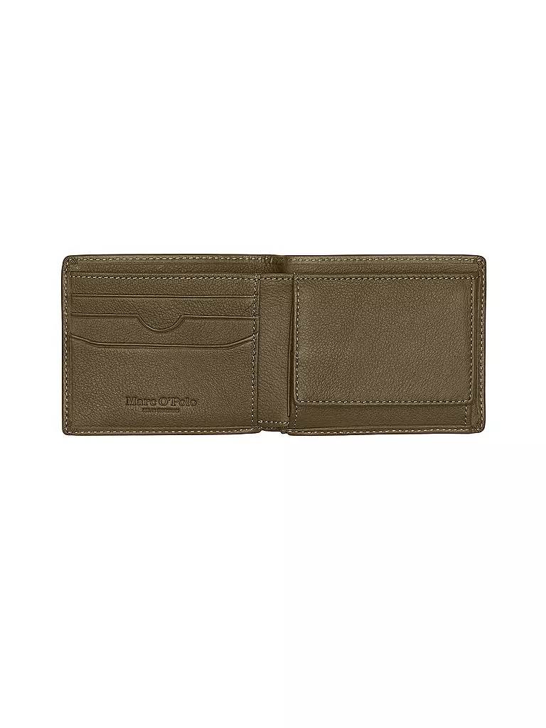 MARC O'POLO Geldbörse Medium  braun