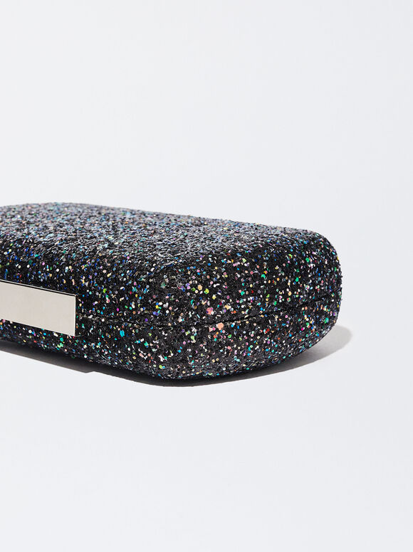 Clutch Glitter Party - Preta