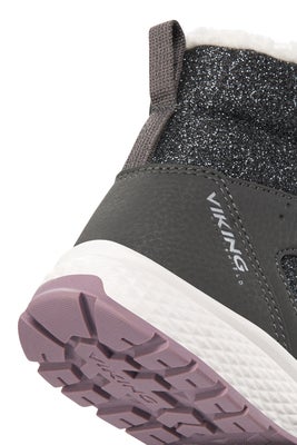 Viking Equip Warm WP 2V Vintersko, Charcoal/Dusty Pink