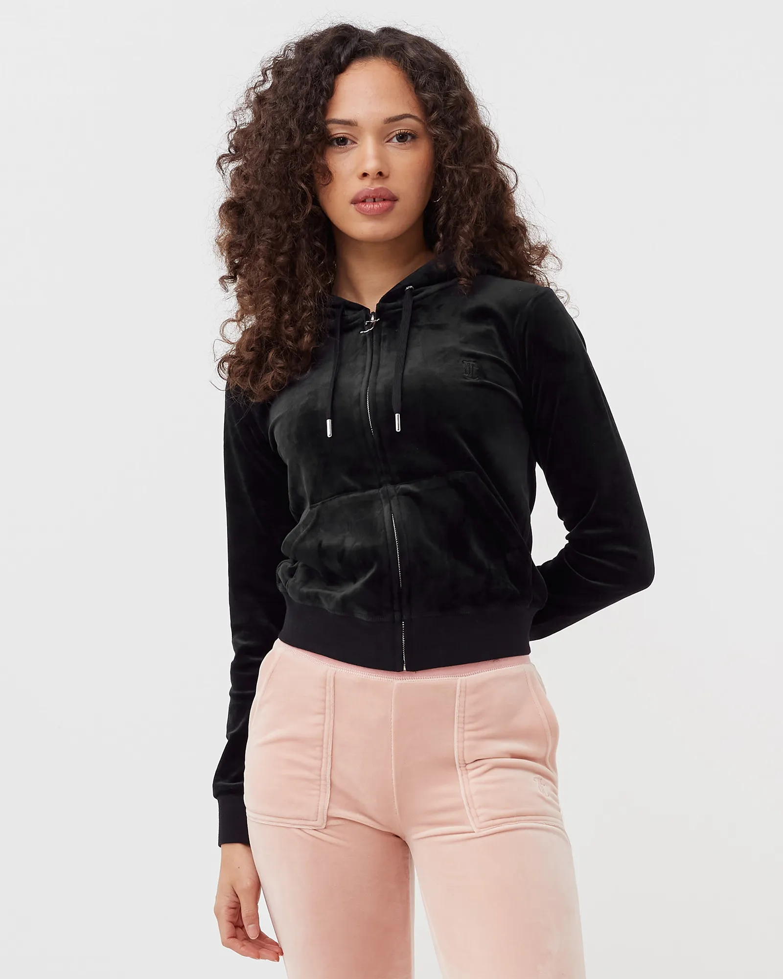 Juicy Couture Classic Velour Robertson Zip Hoodie