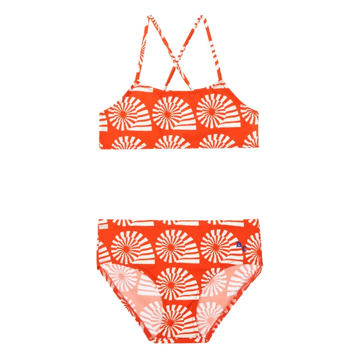 Bobo Choses Exclusivité Bobo Choses x Smallable - Maillot de Bain 2 Pièces Coquillages | Rouge