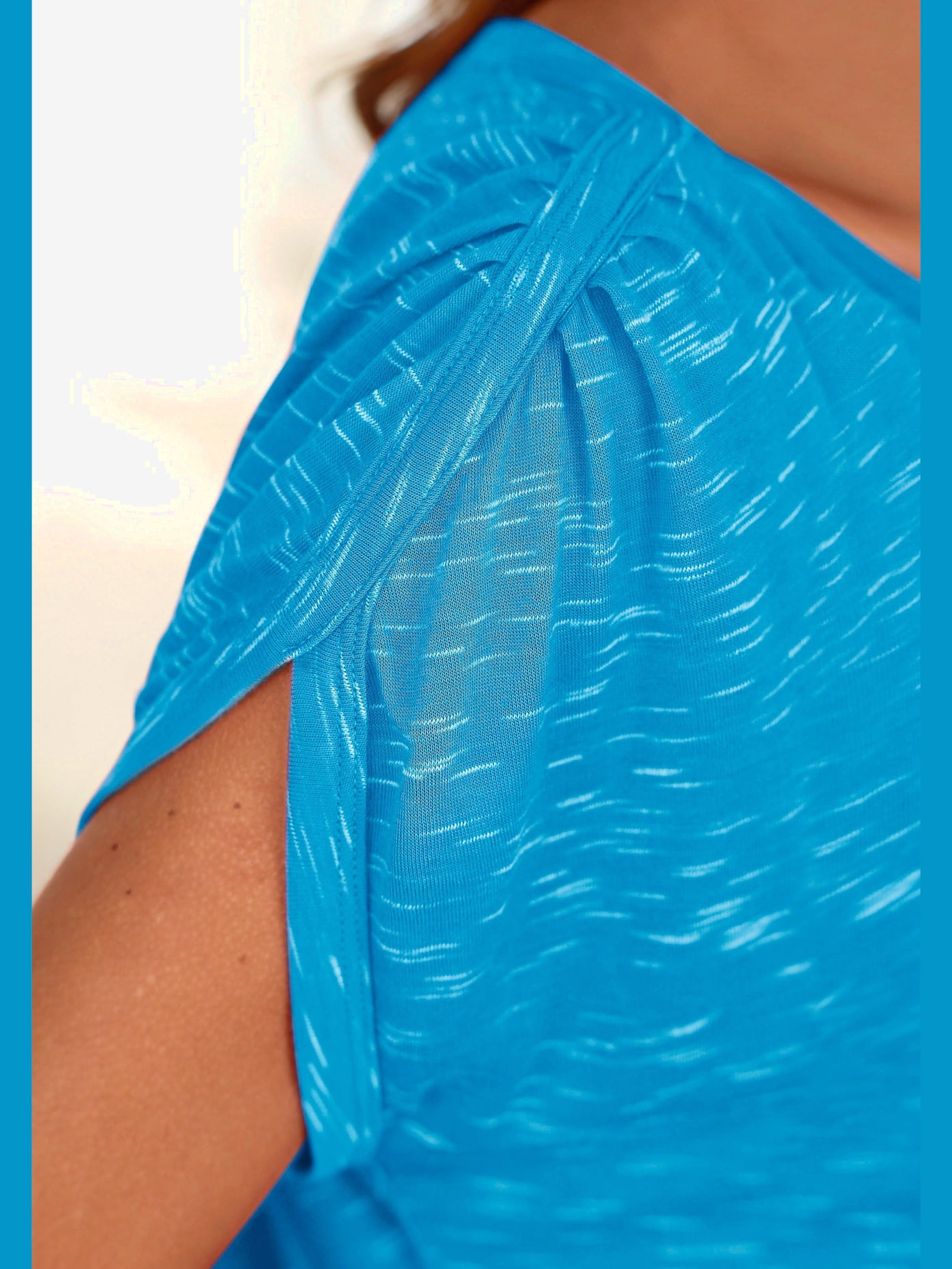 T-shirt lascana aux superbes coloris chinés