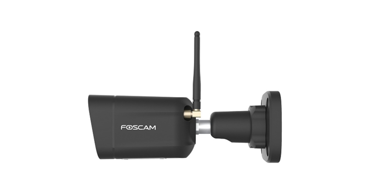 FoscamV5P, 3K/5MP Dual-Band WiFi camera met geluid- en lichtalarm  (Zwart)
