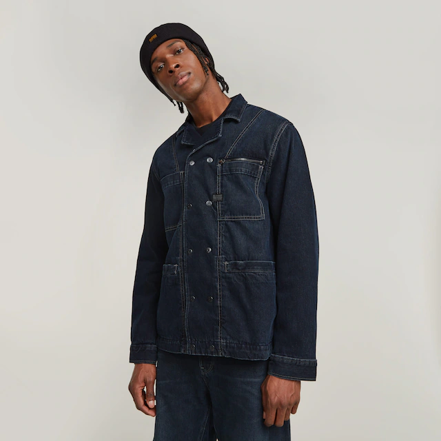 G-STAR Jeansjacke »Correct Blazer« mit doppelreihiger Knopfleiste