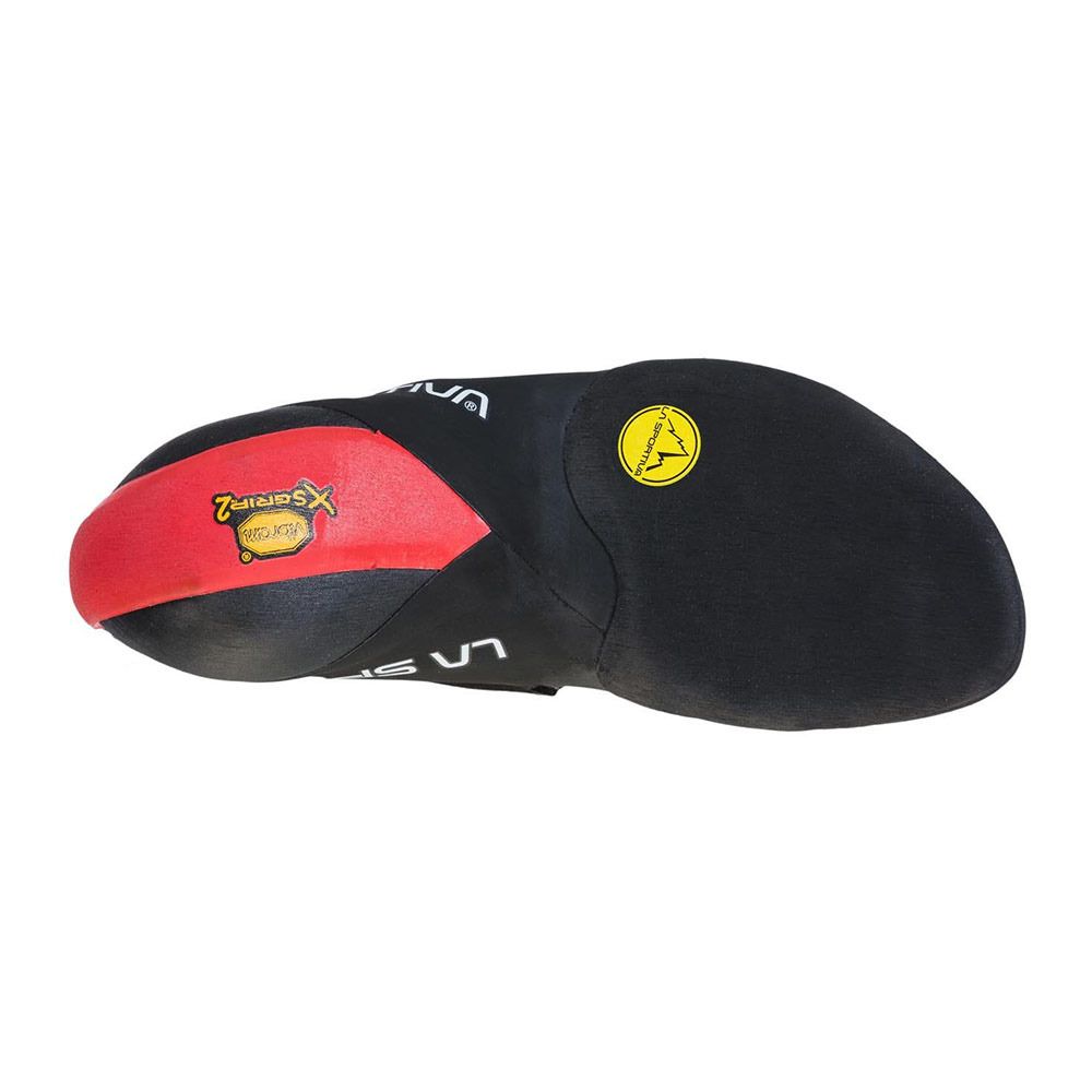La Sportiva THEORY - Chaussons escalade Femme black/hibiscus