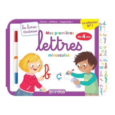 Mes premiers livres à colorier - Lettres minuscules