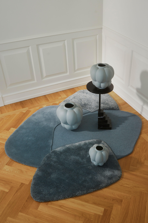 AYTM Mola vloerkleed 140x195 dusty blue