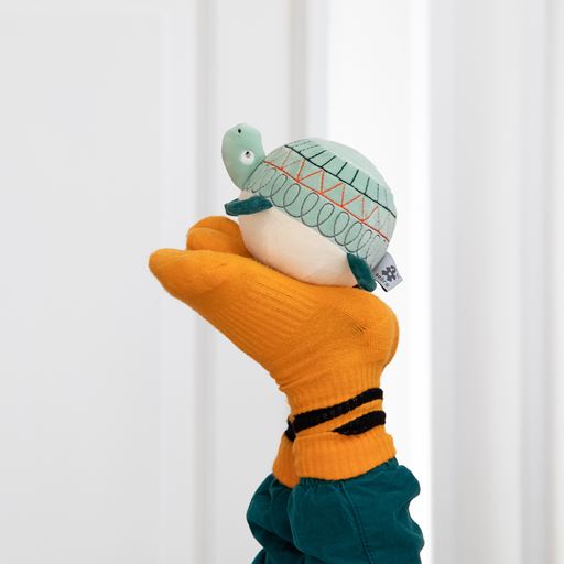 Sebra Turbo Turtle Stofbold