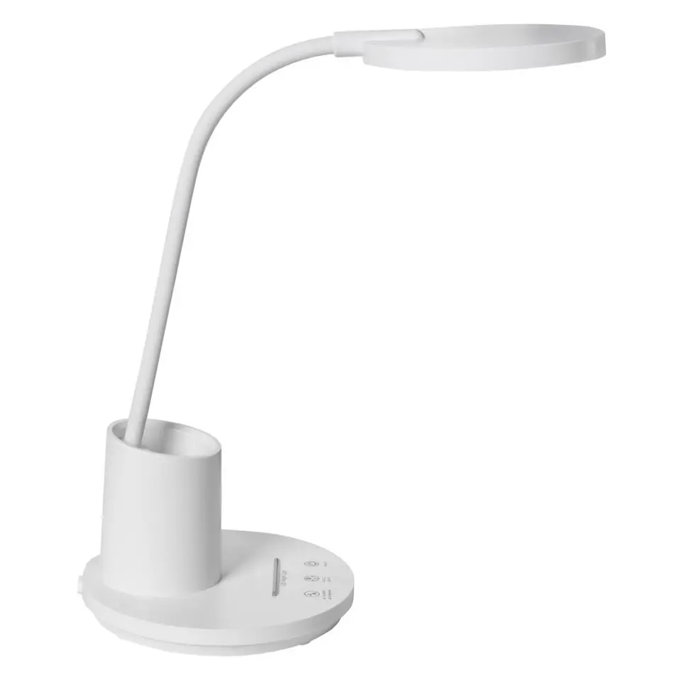 VELA - Bureaulamp LED - Wit - Synthetisch materiaal