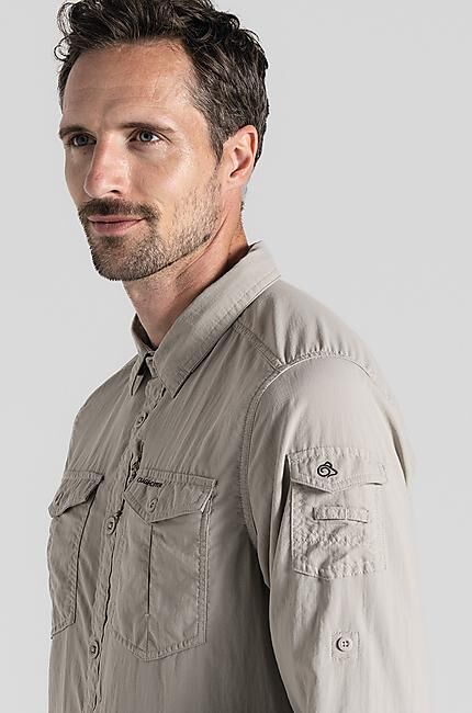 CRAGHOPPERS - CHEMISE NOSILFE ADVENTURE LS M