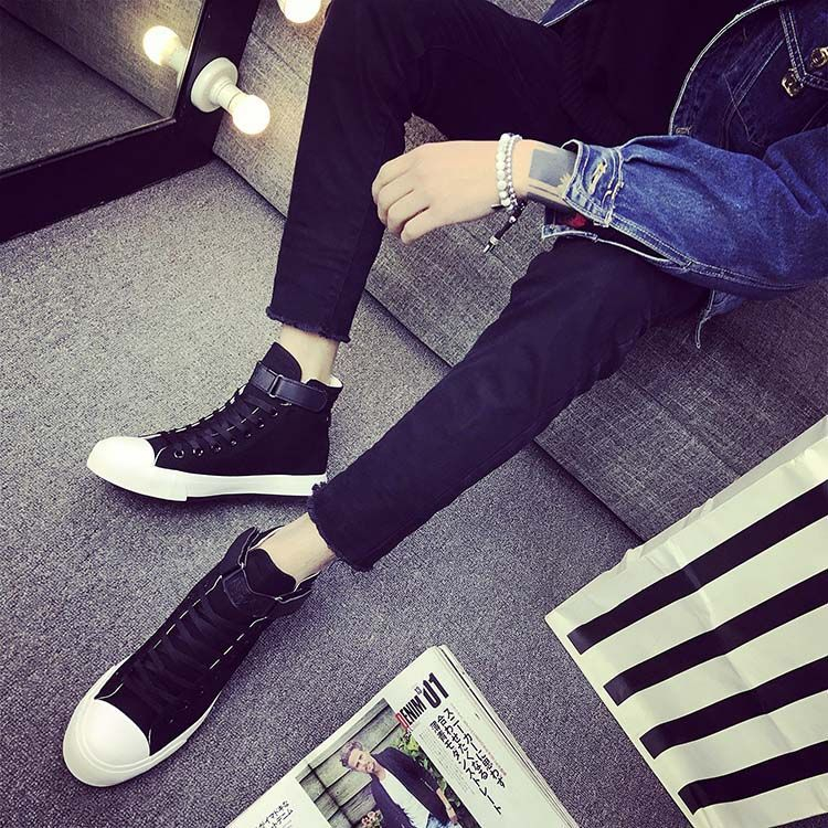 Solejoy - Canvas High-Top Sneakers