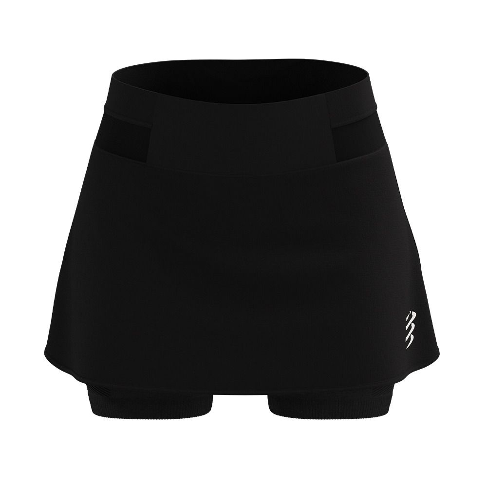 Compressport PERFORMANCE SKIRT - Jupe-short Femme black