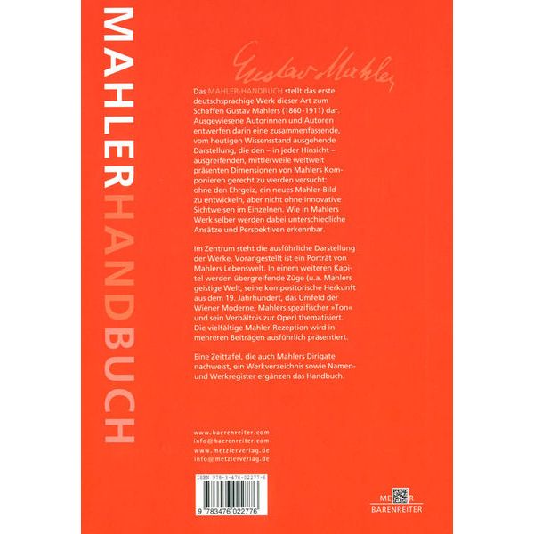Bärenreiter Mahler-Handbuch