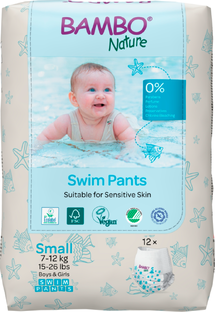 Bambo Nature Swim Pants Small 12ST