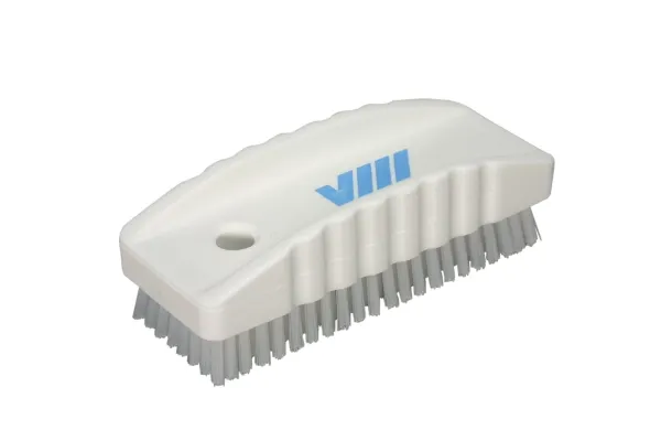 Neglebørste/Håndbørste Vikan stiv L130xB50xH40mm uden greb hvid,stk