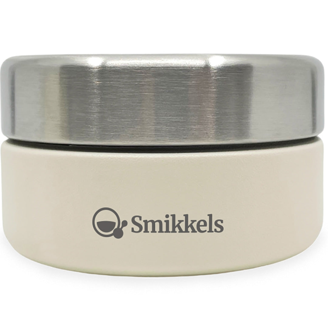 Smikkels rvs voedselpot crème - 280 ml