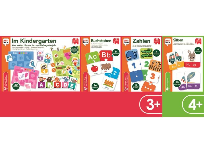 Jumbo Kinderspiel Ich lerne Buchstaben Buchstaben-Lernspiel