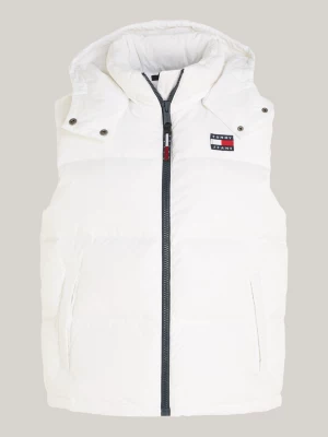 Colete puffer Alaska com capuz