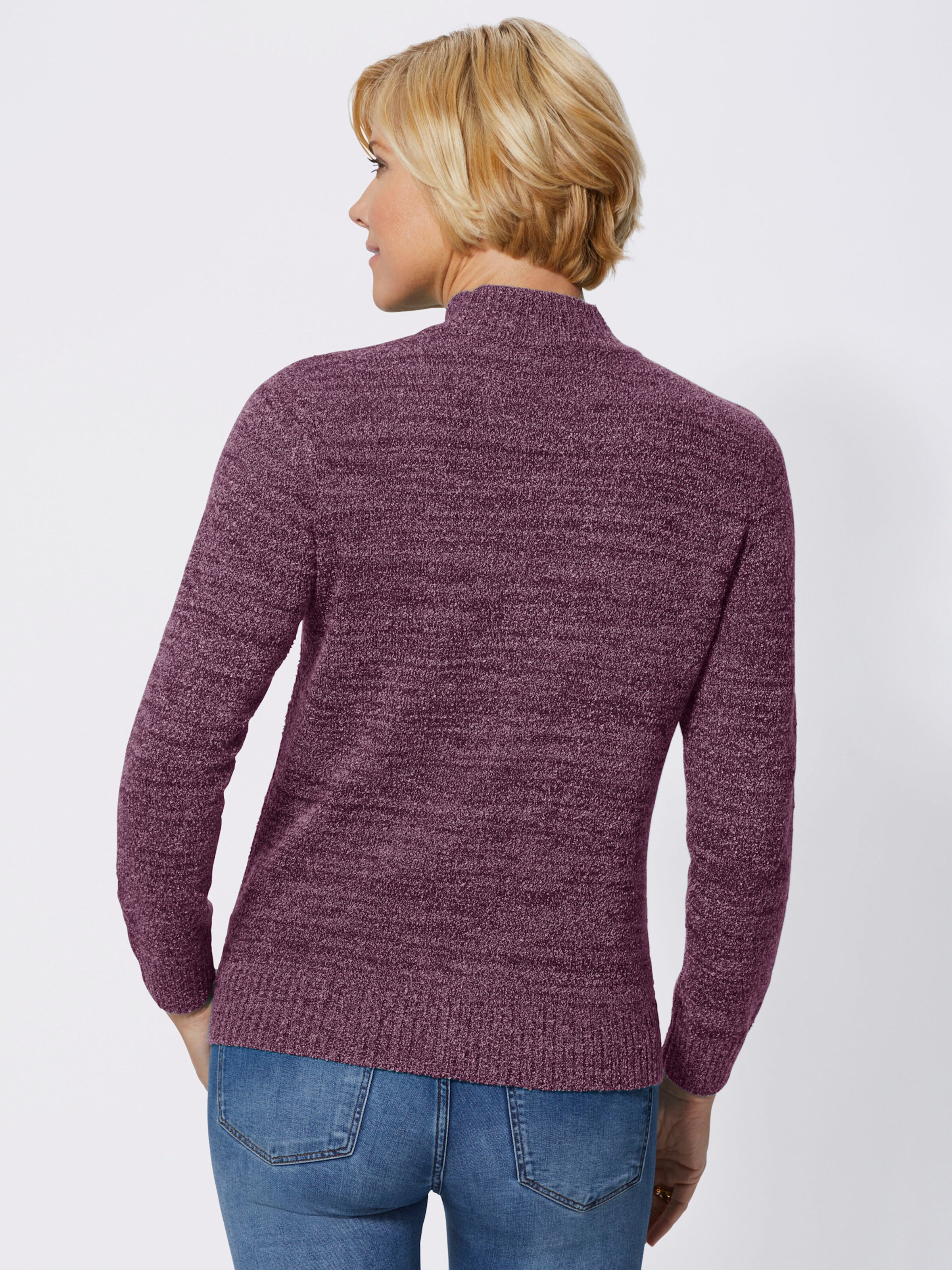 Stehkragenpullover