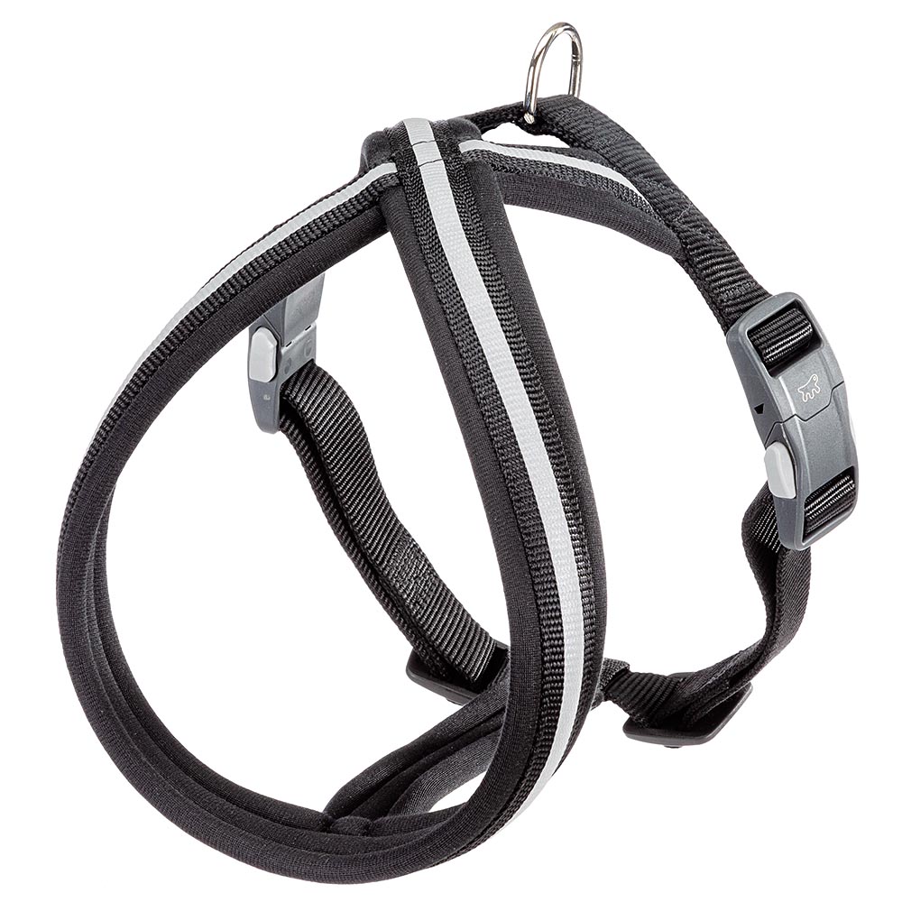 Harnais pour chiens taille moyenne daytona cross m, réfléchissant, rembourrée, avec boucle magnétique