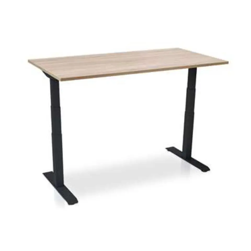 MRC PRO-L 2.0 NEN-EN 527 elektrisch ARBO zit-sta bureau - 120x80 - midden eiken