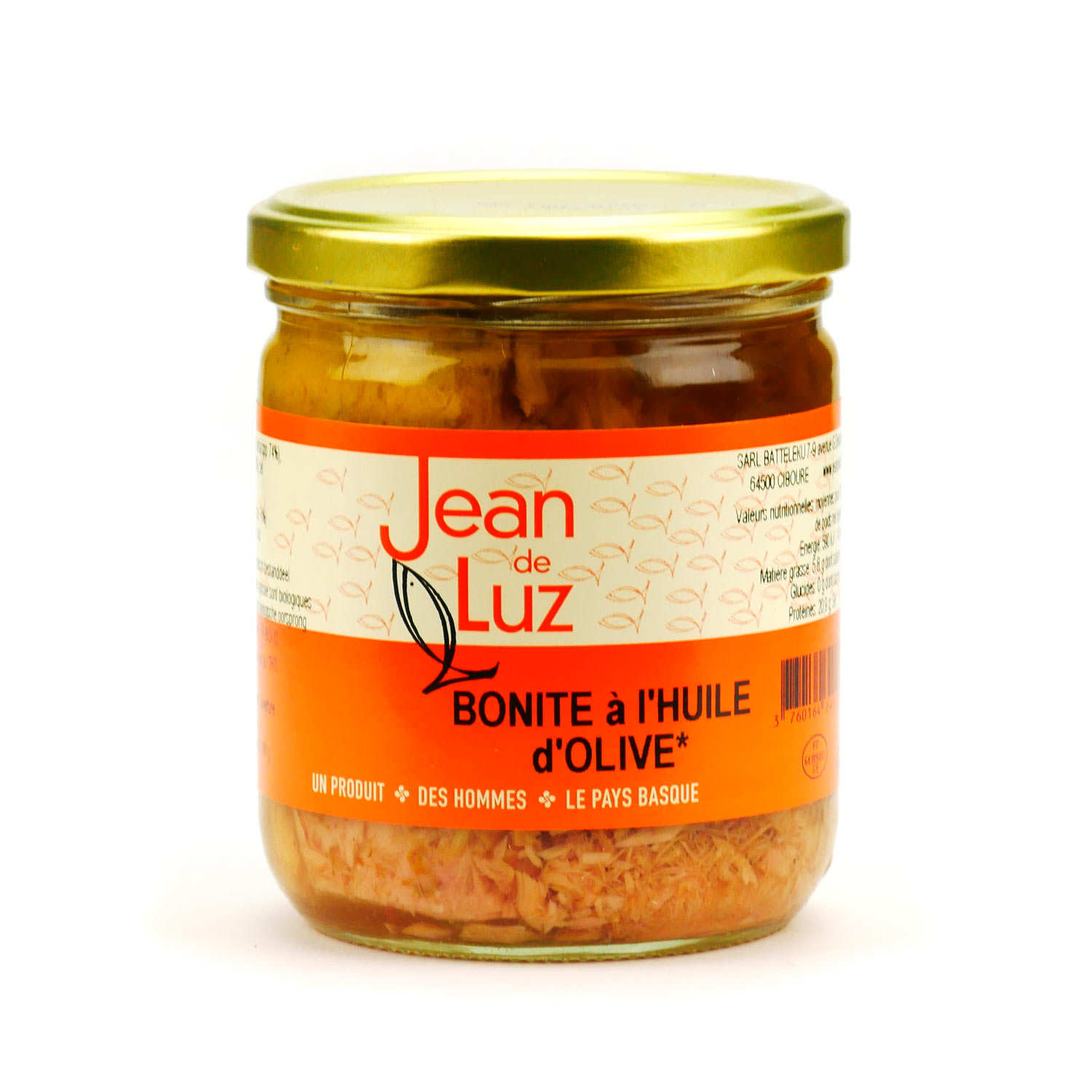 Filet de Bonite à l'huile d'olive