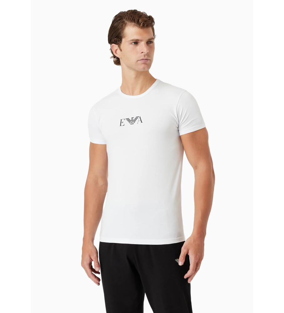 Pacote com duas camisetas brancas Emporio Armani