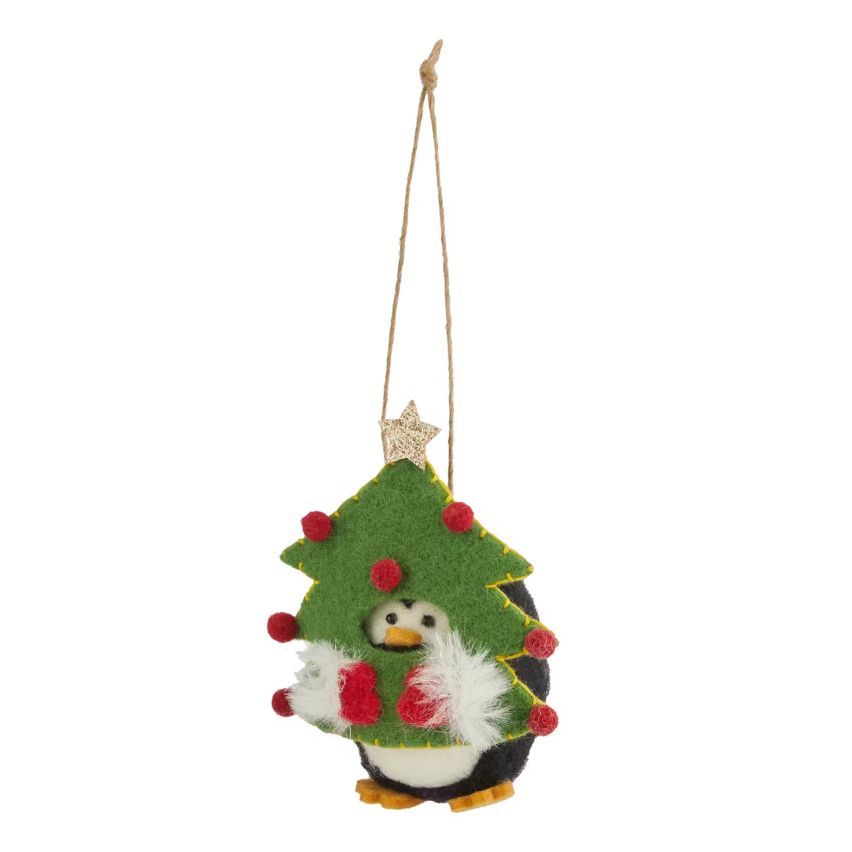 HANG ON Baumanhänger Pinguin mit Tanne
