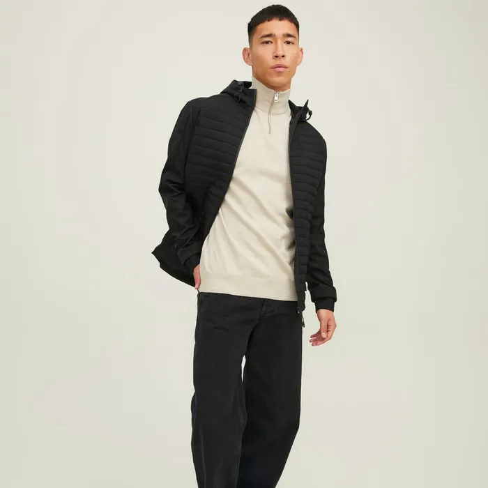 Jack & Jones Emil Knit Half Zip Trui Heren